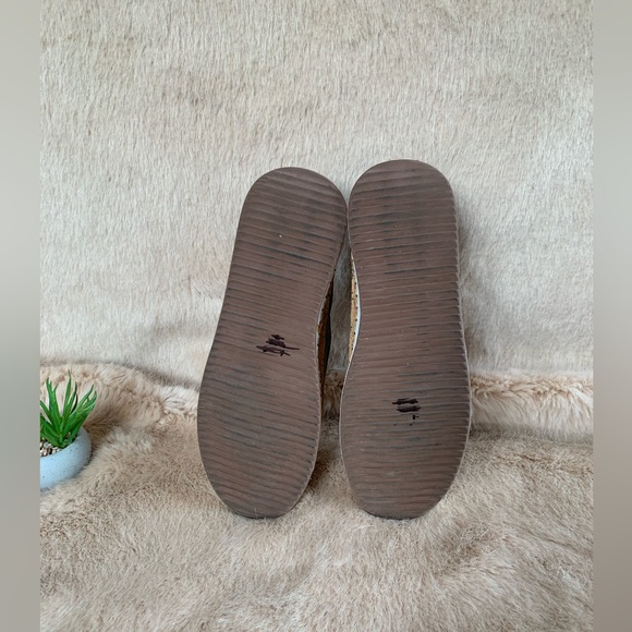 Womens Hollow design flat colour block slip on casual shoe - Picture 4 of 4